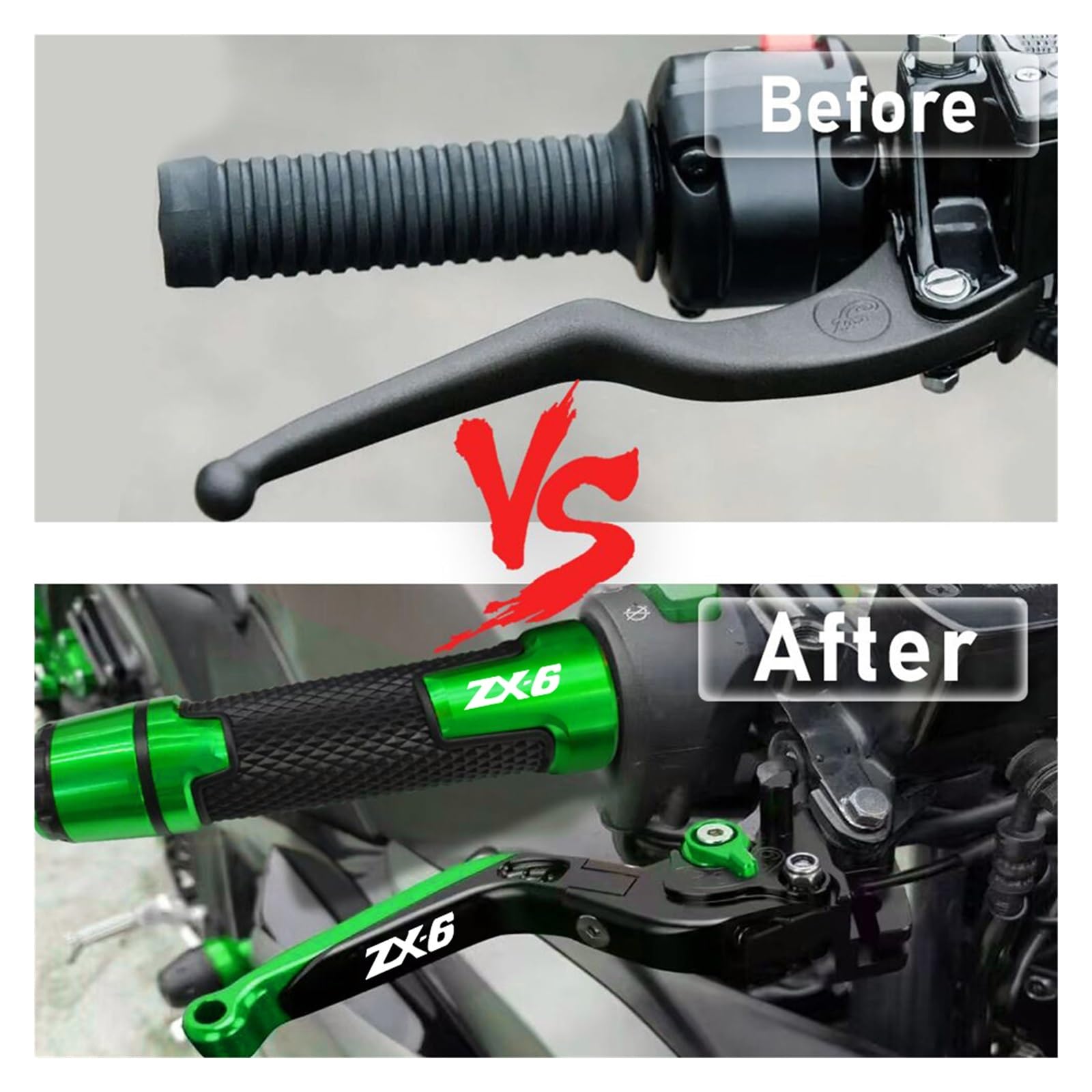 Maneta Palanca Embrague Freno para Motocicletas Para KAWASAKI ZX-6